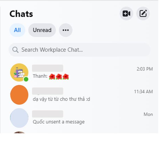 ứng dụng Workchat